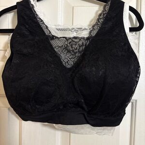 Breezies Black Lace Bralette